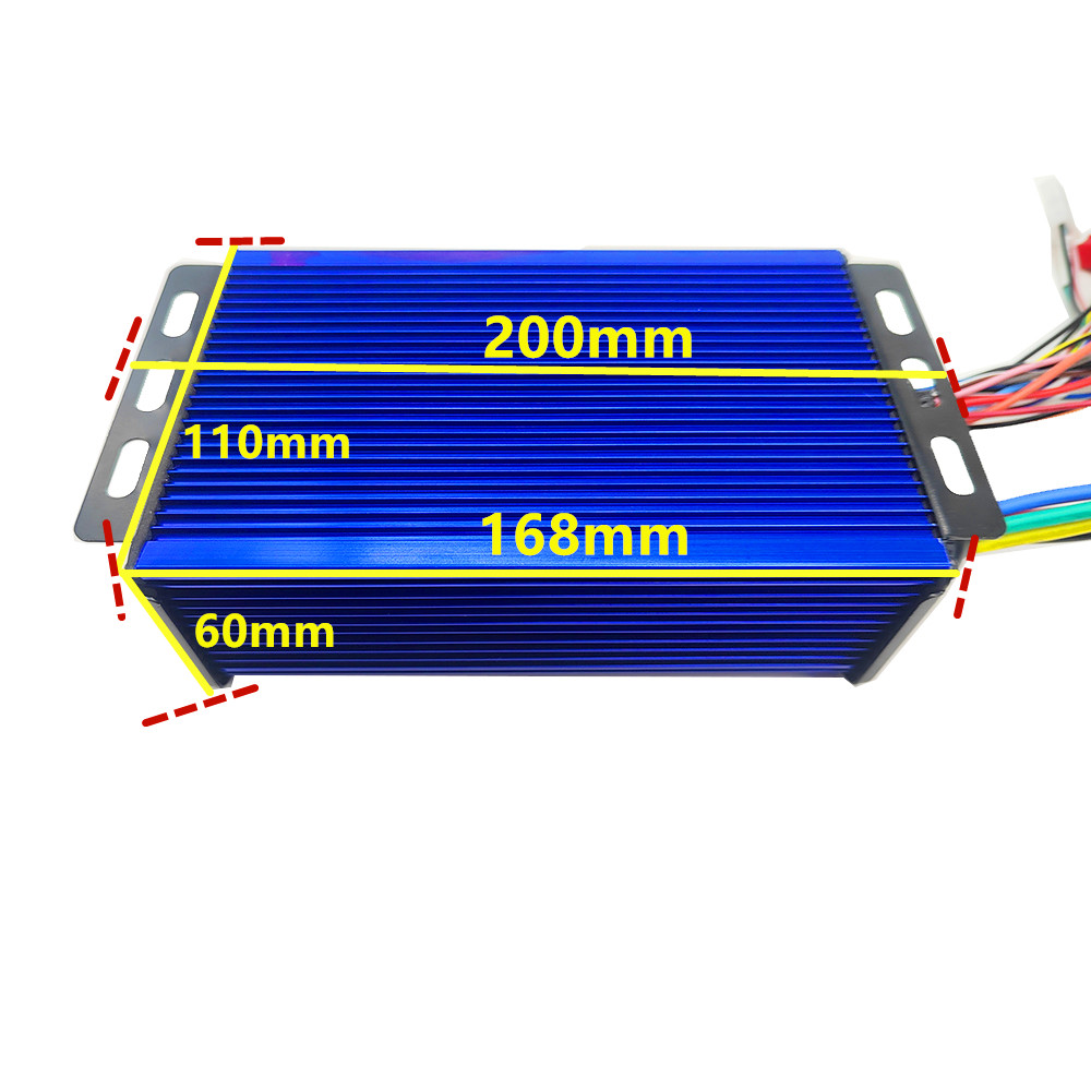 36V 48V 60V 72V 2000W bezszczo – 72V 45A Dual Controller recenzja i cena