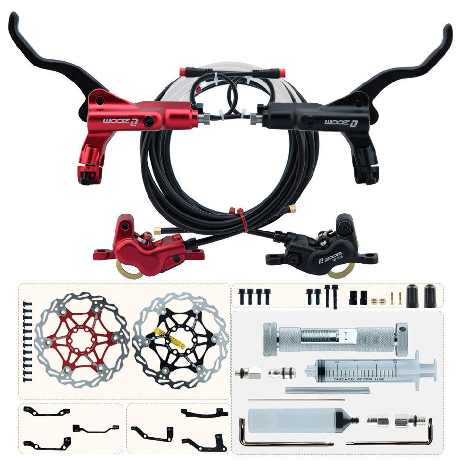4-tłokowy HB-876E hydrauliczny – Zoom Hydraulic Brake 4 Piston E-Scooter recenzja i cena