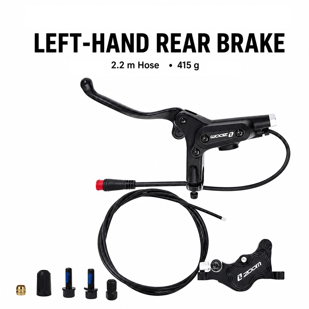 Zestaw 4-tłokowych hydrauliczn – Zoom Hydraulic Brake 4 Piston E-Scooter recenzja i cena